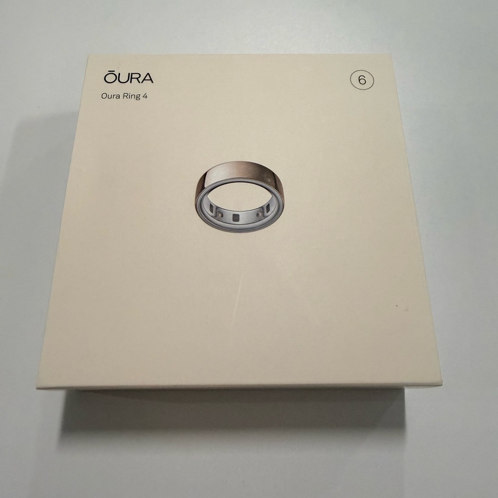Oura Ring 4 in Rose Gold - Size 6